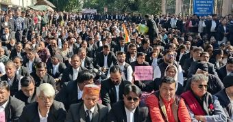 Photo of देहरादून में वकीलों ने निकाली रैली, धरना-प्रदर्शन