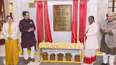 Photo of  राष्ट्रपति ने 11 शास्त्रीय भाषाओं में पुस्तकों, पांडुलिपियों के लिए ‘ग्रंथ कुटीर’ का किया शुभारंभ