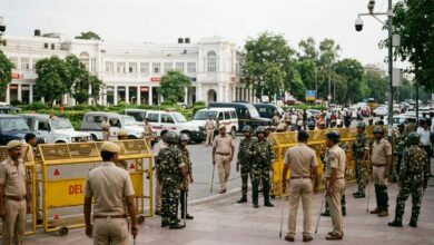 Photo of New Delhi में CJP मार्च को लेकर कड़े सुरक्षा इंतजाम, CAPF की 220 कंपनियां और CCTV तैनात
